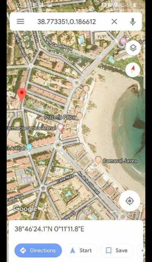Apartamento Arenal II Хавеа Экстерьер фото